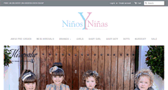 Desktop Screenshot of ninosyninas.com